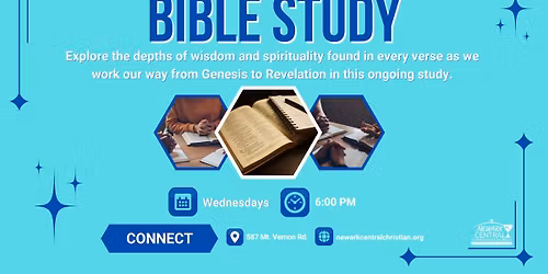 Weekly, Wednesday, Bible Study