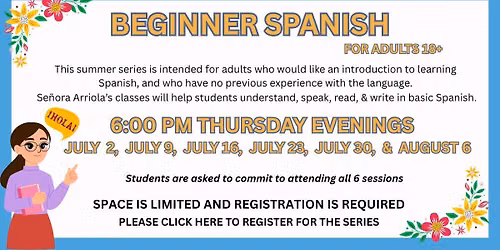 Beginner Spanish for Adults