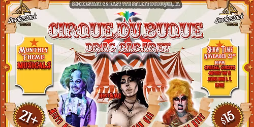 Cirque Du Buque Presents... MUSICALS!