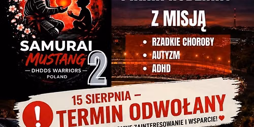 SAMURAI MUSTANG 2 \u2013 NOWY TERMIN WKR\u00d3TCE