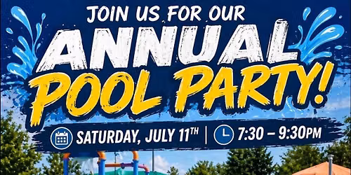 League Pool Party