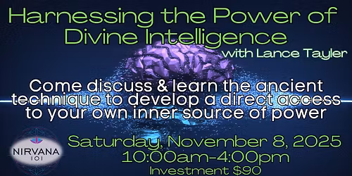Harnessing the Power of Divine Intelligence with Lance Tayler