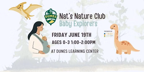 Nat's Nature Club Baby Explorers - Dig Into Dinosaurs