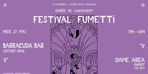 Festival Fumetti - Soir\u00e9e de Lancement