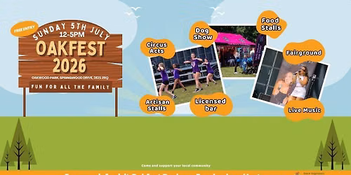 Oakfest 2026 - FREE Family Community Festival | DERBY