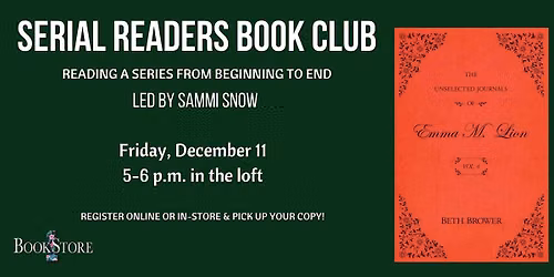 Serial Readers Book Club: "The Unselected Journals of Emma M. Lion: Vol. 4"