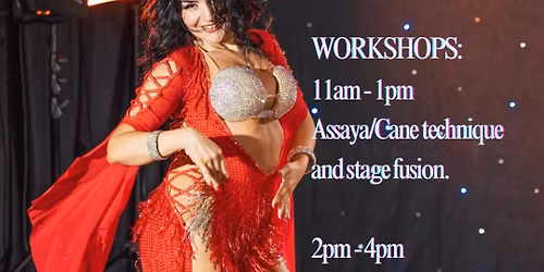 BELLYDANCE WORKSHOPS WITH LIVE DRUMS