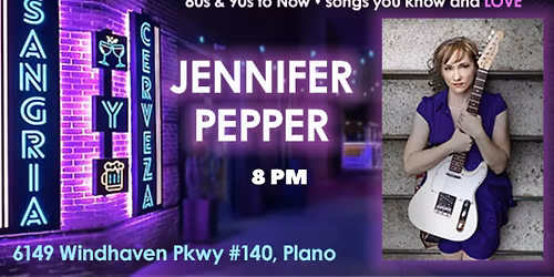 Live Music with Jennifer Pepper