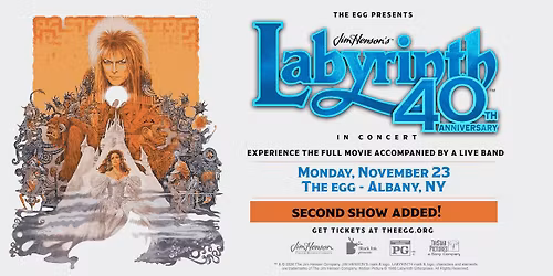 (2ND SHOW) Jim Henson's Labyrinth: In Concert 40th Anniversary