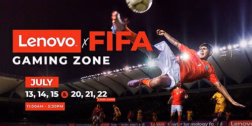 Demo Experience: Lenovo x FIFA Gaming Zone