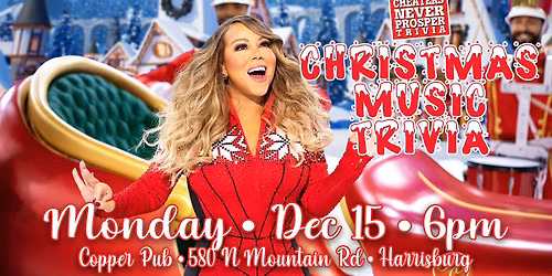 Christmas Music Trivia at Copper Pub and Grille - Harrisburg