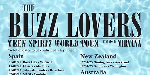THE BUZZ LOVERS (Tributo a NIRVANA) en Garaje Beat Club (Murcia)