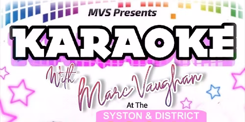 Karaoke Night with Marc Vaughan