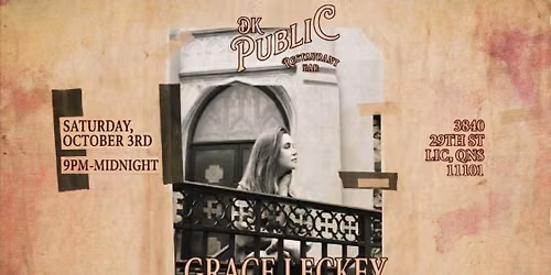 Grace Leckey at DK PubLIC