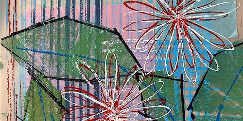 Printing with textured wallpaper by Anne Marquiss