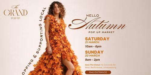 Hello Autumn Weekend Pop Up Market \ud83c\udf41