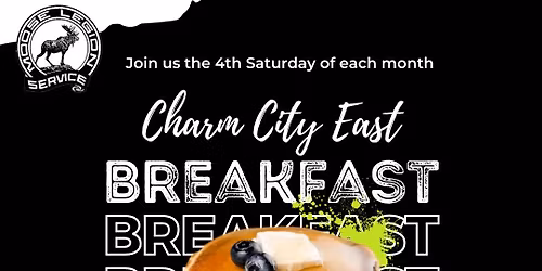 Moose Legion All You Can Eat Breakfast