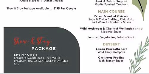 Christmas Murder Mystery Show "Murder Under the Mistletoe"