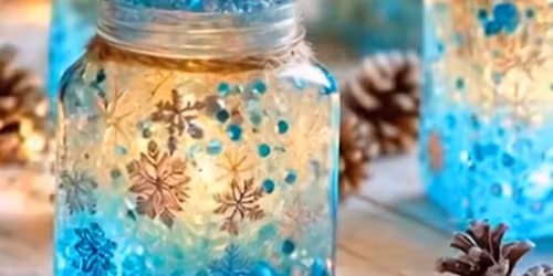 Create your own Glowing Winter Wonderland 