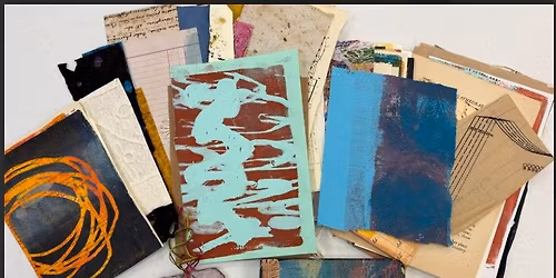 Introduction to Gel Printing and Mixed Media\/ Altered Books