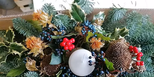 Lab floreale! FACCIAMO UN CENTROTAVOLA NATALIZIO CON VALDEIFIORI