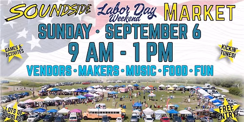 Soundside Labor Day Weekend Market 2026 - Nags Head, NC