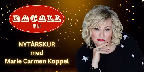Bacall Vinbars Nyt\u00e5rskur med Marie Carmen Koppel