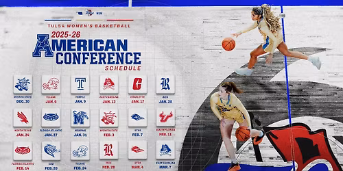 Parking Temple Owls at Tulsa Golden Hurricane Womens Basketball