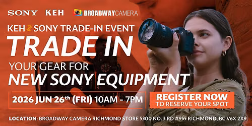 KEH: Sony Trade-In Event (June 26, 2026)