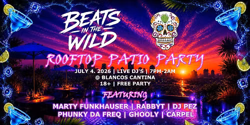 Beats In The Wild - Rooftop Patio Party