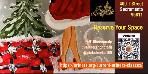 Painting with ARTners & Friends at Bueno Cafe