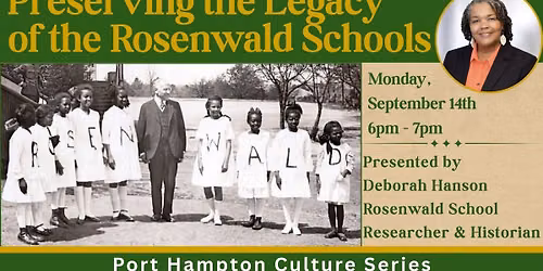Preserving the Legacy of the Rosenwald Schools
