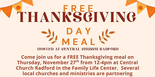 Free Community Thanksgiving Day Meal