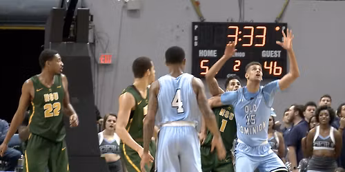 Norfolk State Spartans at Old Dominion Monarchs Mens Basketball at Chartway Arena