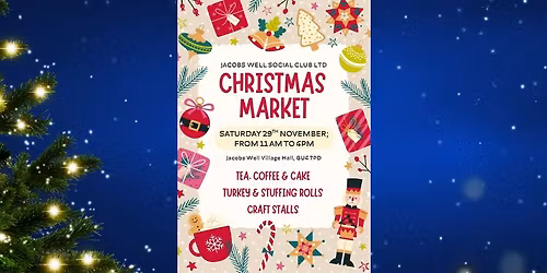 Jacobs Well Christmas Craft Fair 2025