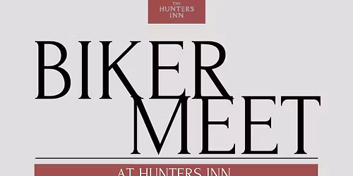 Bikers Meet at the Hunters Inn