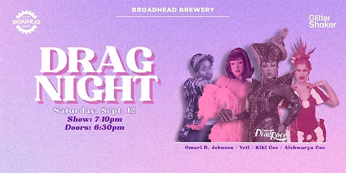 Drag Night at Broadhead Brewery ORLEANS!