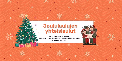 Joululaulujen yhteislaulut