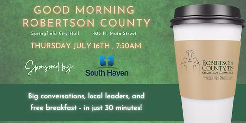 Good Morning Robertson County