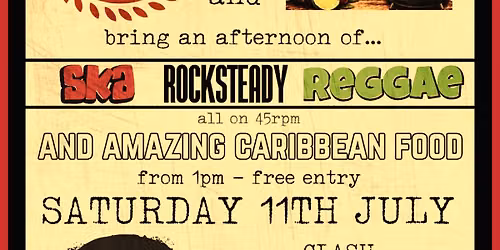 Ska, Reggae, Rocksteady & Caribbean Food at CLASH