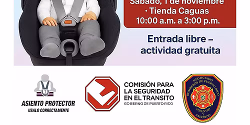 Certifica el asiento protector de tu beb\u00e9! GRATIS