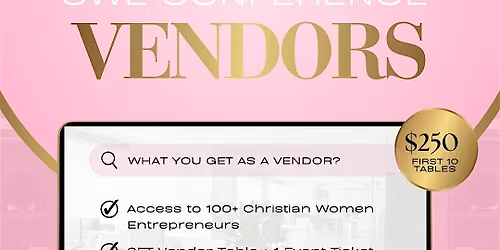 Christian Women Entrepreneurs Conference