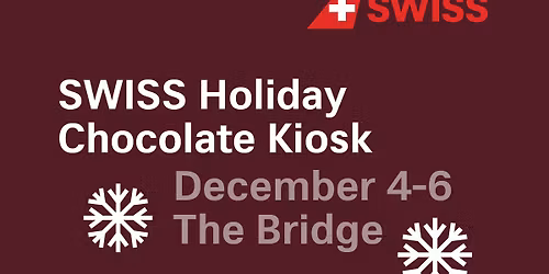 SWISS Holiday Chocolate Kiosk