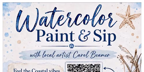 Coastal Pumpkin Paint & Sip