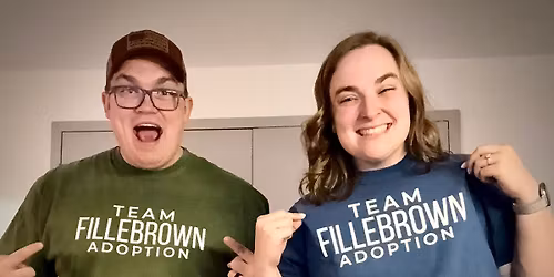 Dinner for the Fillebrowns\u2019 Adoption