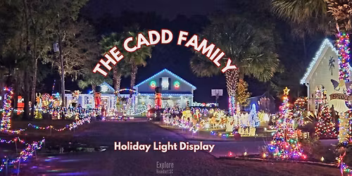 Cadd Family 2025 Holiday Light Display