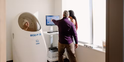 BodPod (body composition) testing