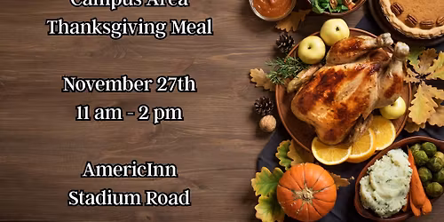 Campus Area Family-Style Thanksgiving Meal
