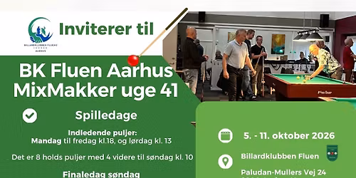 BK Fluens mixmakker uge 41 2026 (finaledag s\u00f8ndag)
