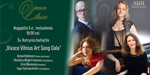 \u201eVivace Vilnius Art Song Gala\u201c